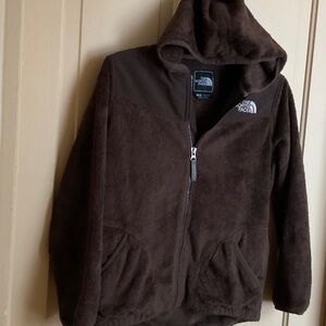 The North Face Kids Dark Brown Fleece Jacket
